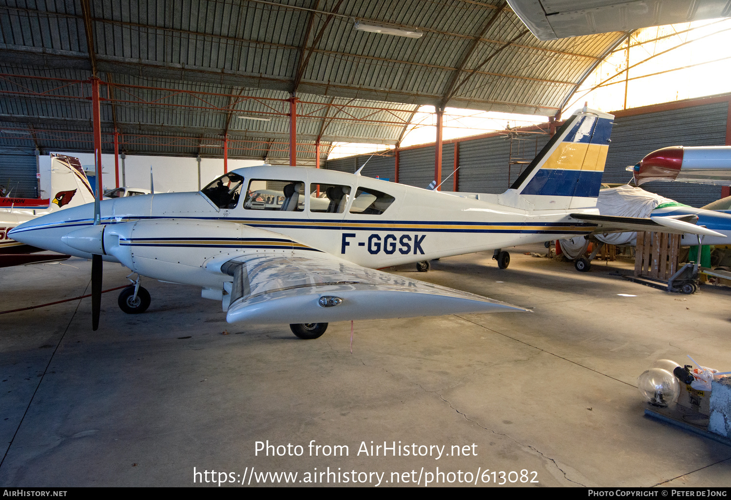 Aircraft Photo of F-GGSK | Piper PA-23-250 Aztec F | AirHistory.net #613082