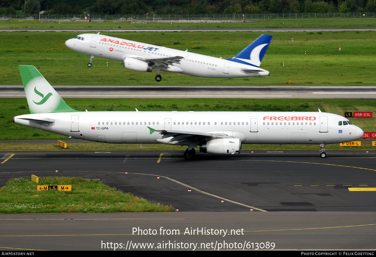 Aircraft Photo of TC-GPA | Airbus A321-231 | Freebird Airlines | AirHistory.net #613089