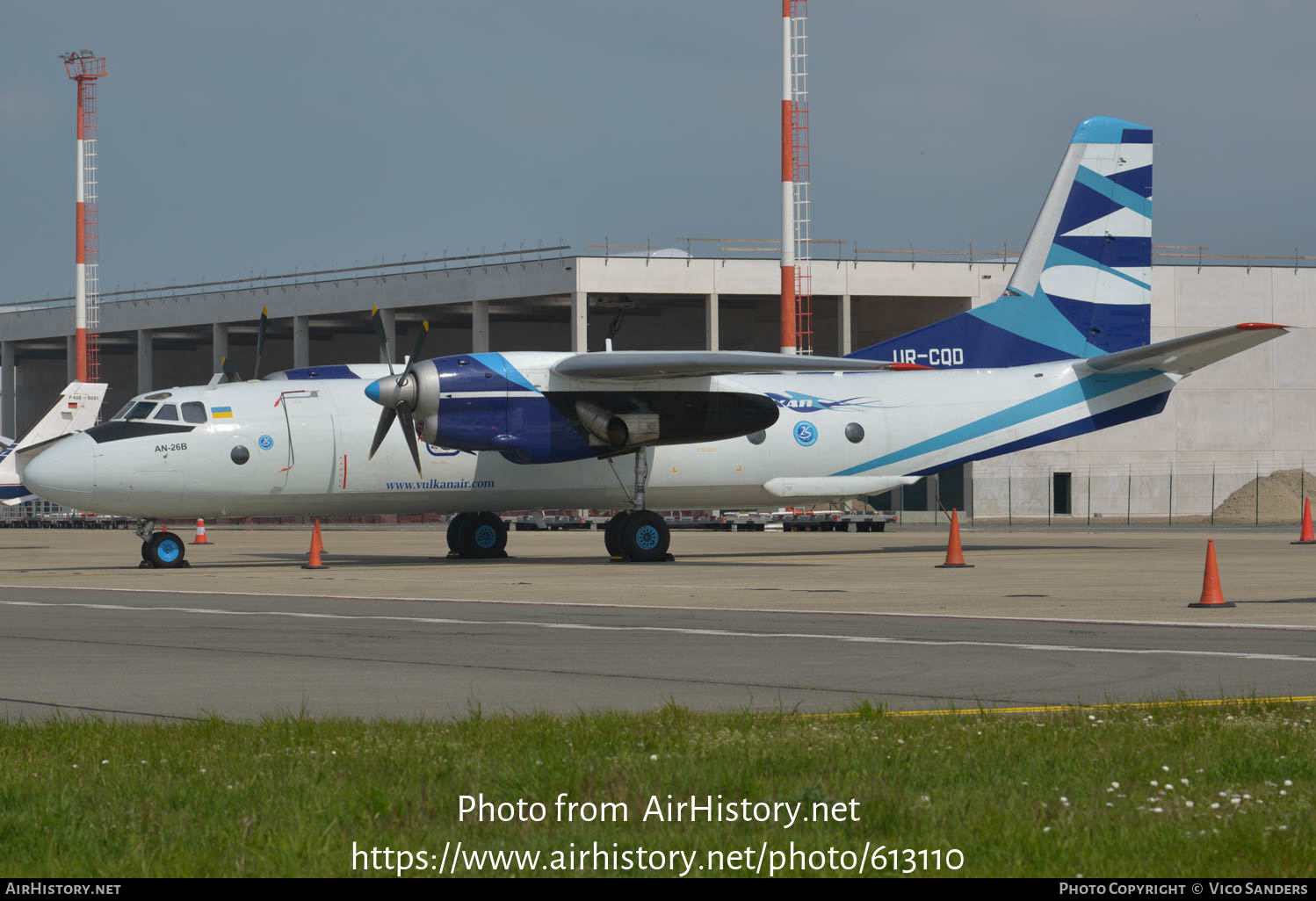 Aircraft Photo of UR-CQD | Antonov An-26B | Vulkan Air | AirHistory.net #613110