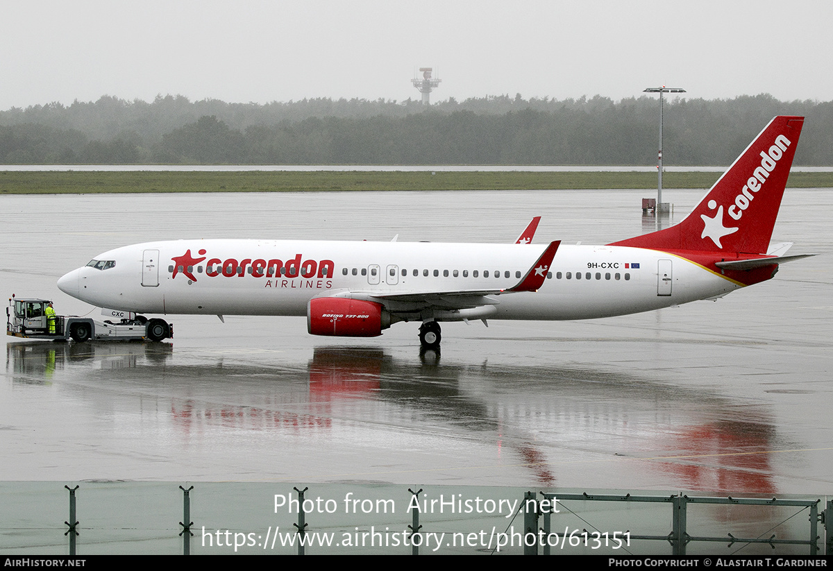 Aircraft Photo of 9H-CXC | Boeing 737-8JP | Corendon Airlines | AirHistory.net #613151