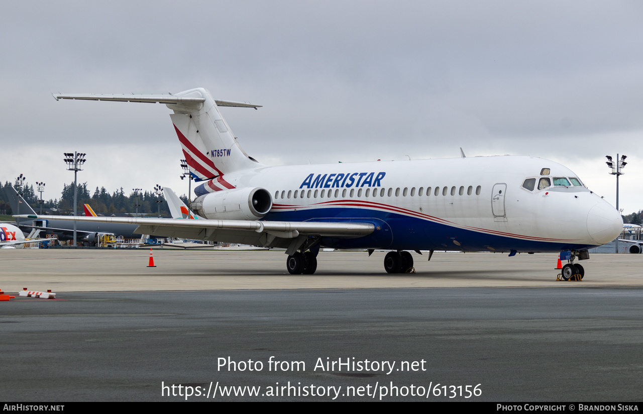 Aircraft Photo of N785TW | McDonnell Douglas DC-9-15RC | Ameristar Jet Charters | AirHistory.net #613156