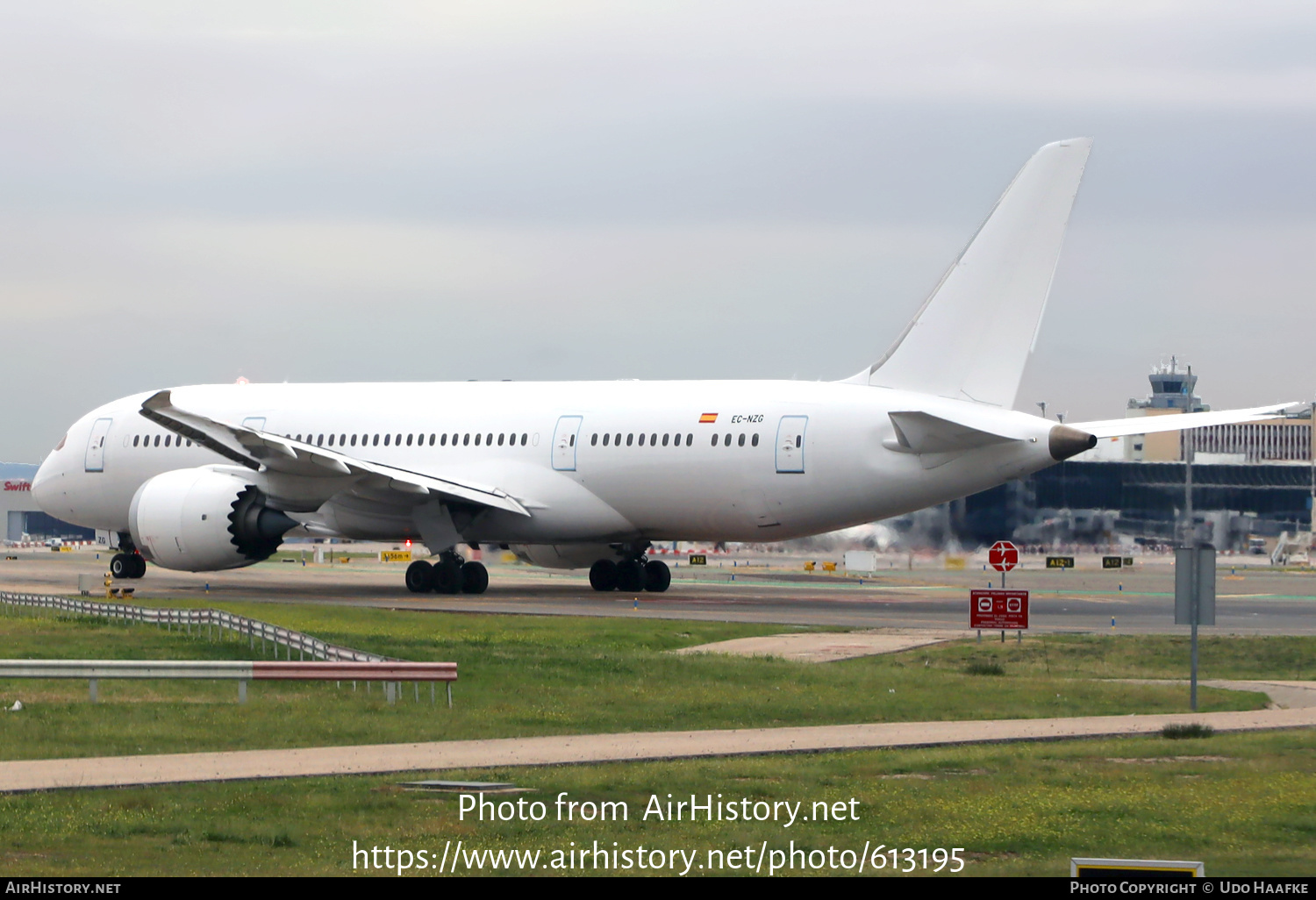 Aircraft Photo of EC-NZG | Boeing 787-8 Dreamliner | AirHistory.net #613195