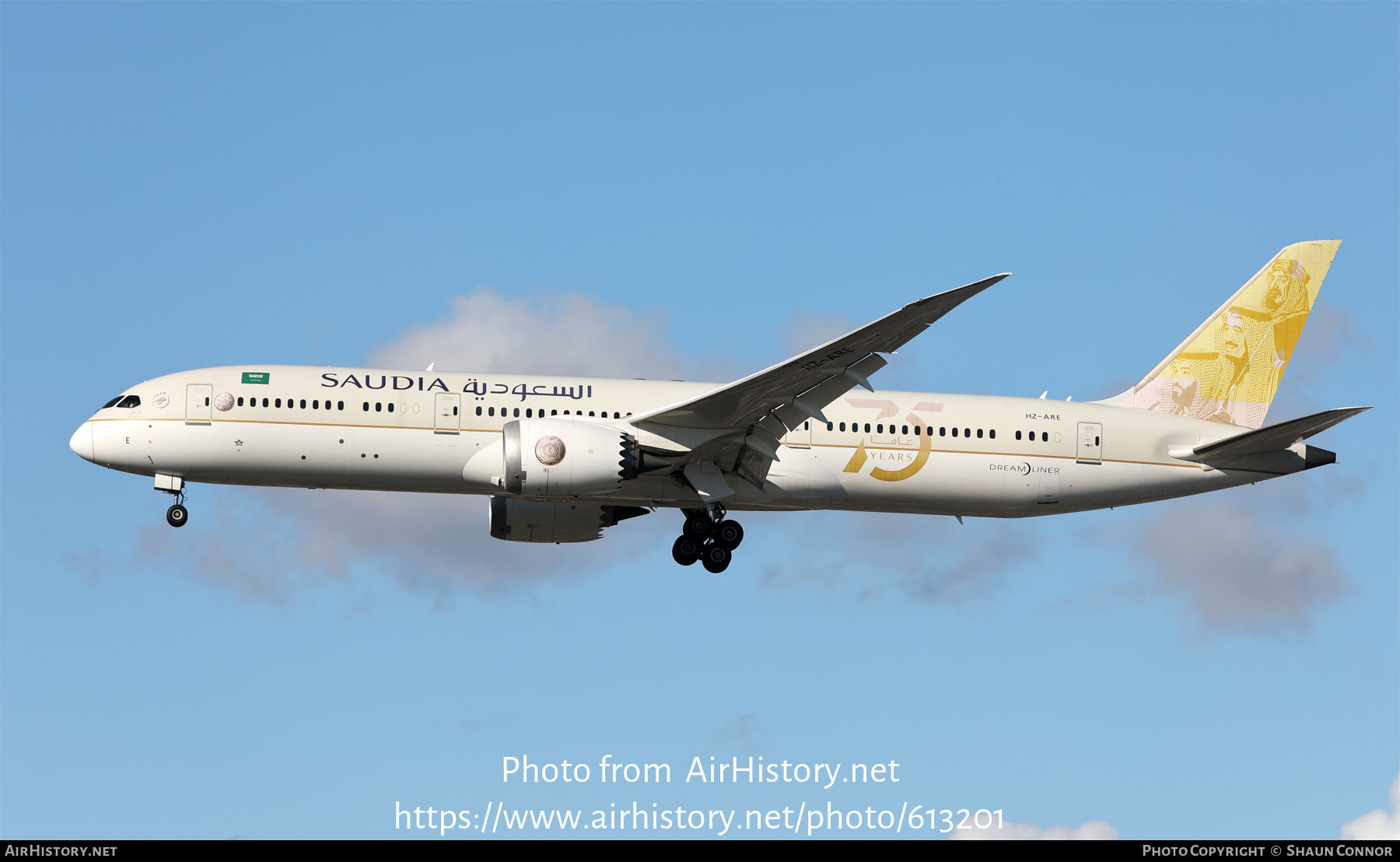 Aircraft Photo of HZ-ARE | Boeing 787-9 Dreamliner | Saudia - Saudi Arabian Airlines | AirHistory.net #613201