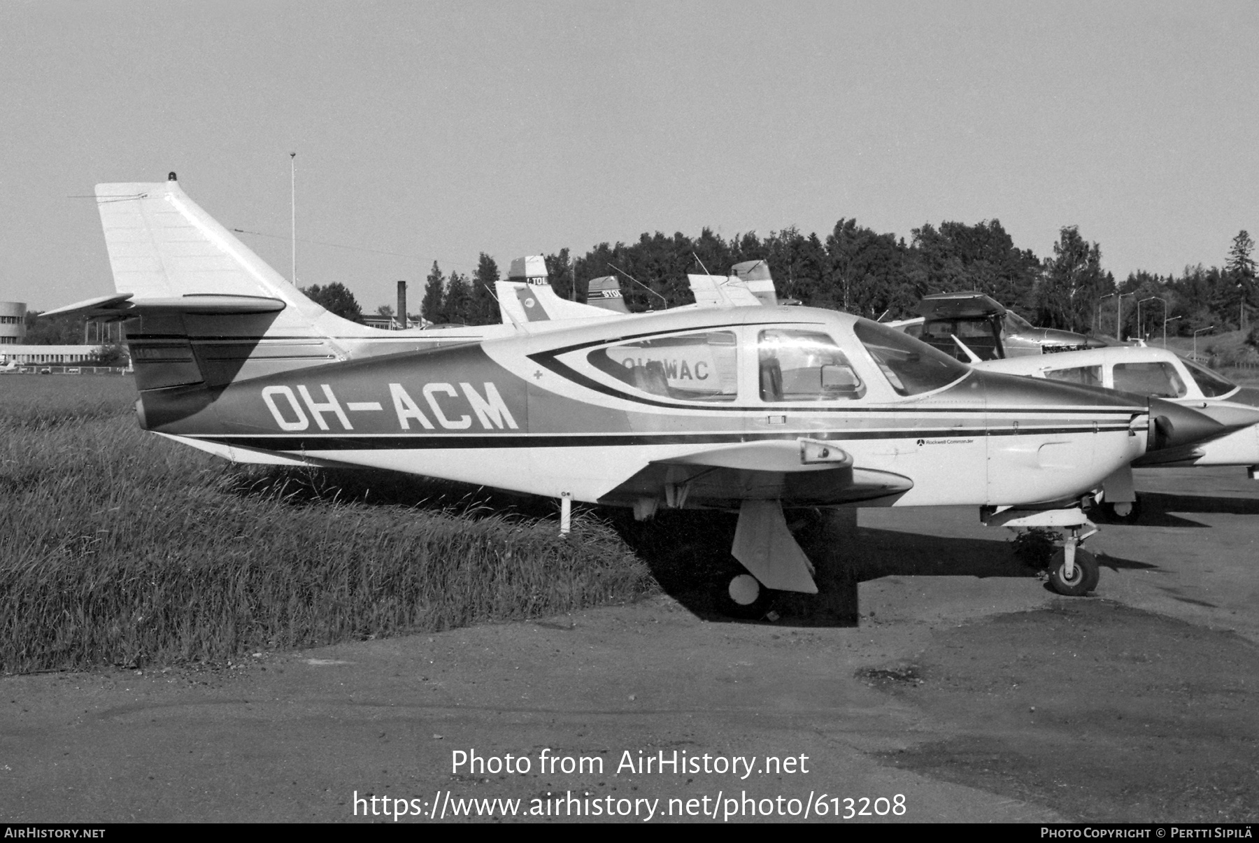 Aircraft Photo of OH-ACM | Rockwell Commander 112A | AirHistory.net #613208