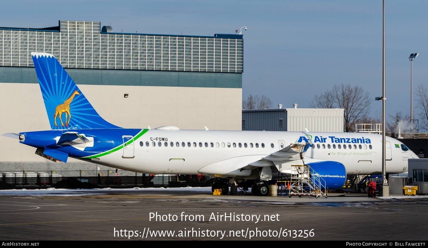 Aircraft Photo of C-FOWU | Airbus A220-371 (BD-500-1A11) | Air Tanzania | AirHistory.net #613256