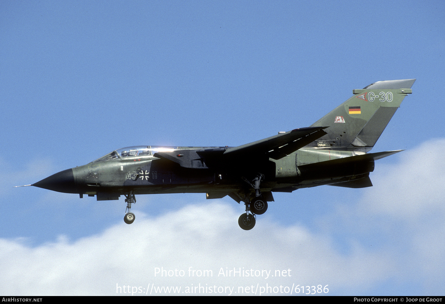 Aircraft Photo of 4311 | Panavia Tornado IDS(T) | Germany - Air Force | AirHistory.net #613386