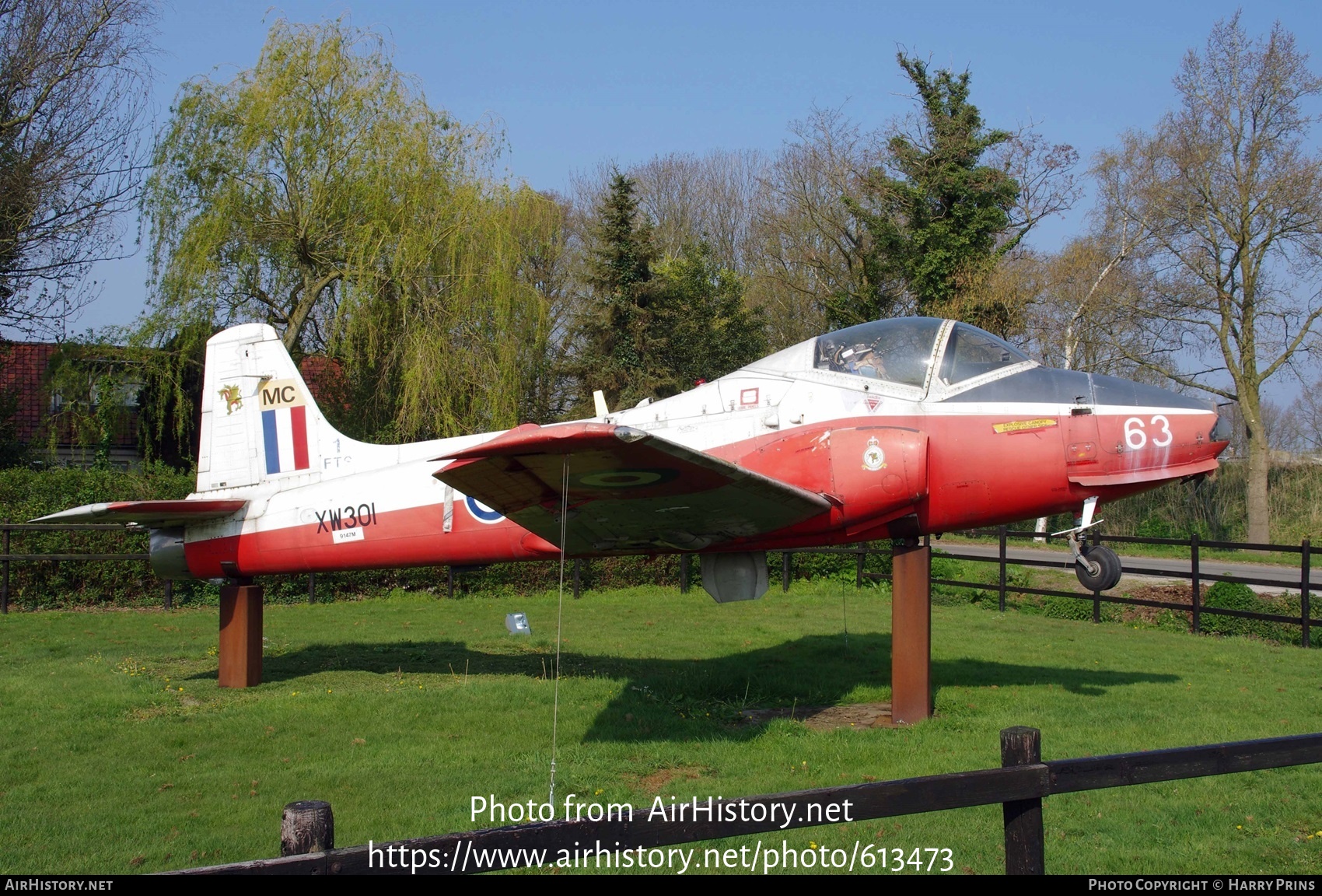 Aircraft Photo of XW301 | BAC 84 Jet Provost T5A | UK - Air Force | AirHistory.net #613473