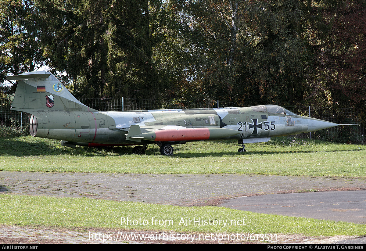 Aircraft Photo of 2155 | Lockheed F-104G Starfighter | Germany - Air Force | AirHistory.net #613511