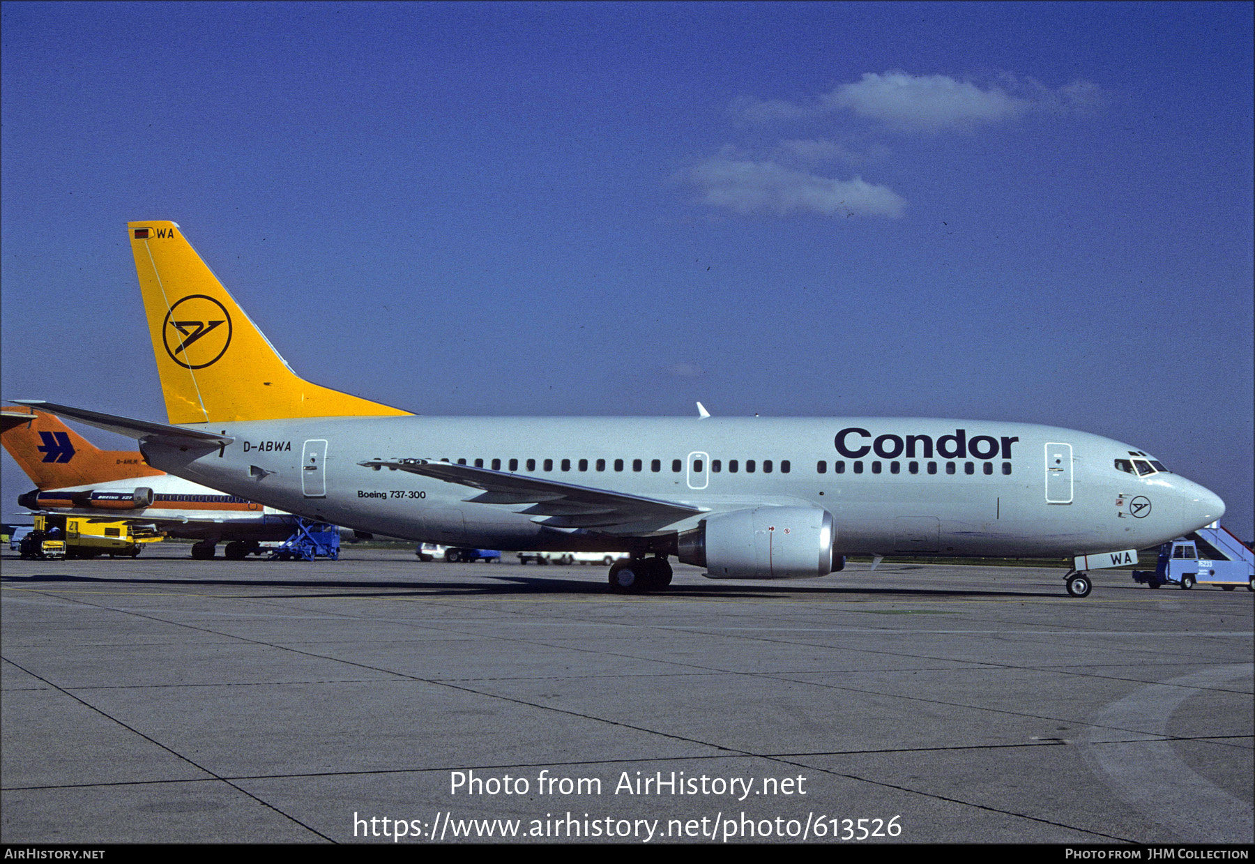 Aircraft Photo of D-ABWA | Boeing 737-330 | Condor Flugdienst | AirHistory.net #613526