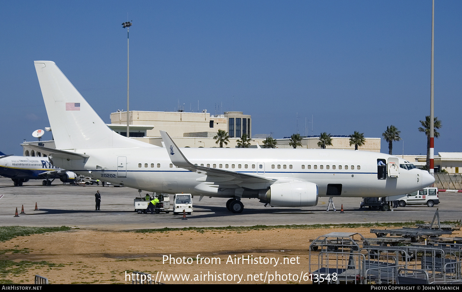 Aircraft Photo of 02-0202 / 20202 | Boeing C-40C | USA - Air Force | AirHistory.net #613548