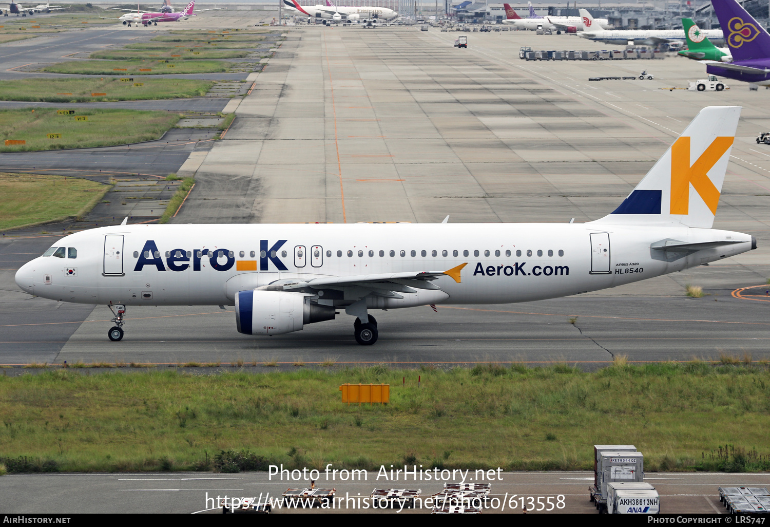 Aircraft Photo of HL8540 | Airbus A320-214 | Aero K Airlines | AirHistory.net #613558