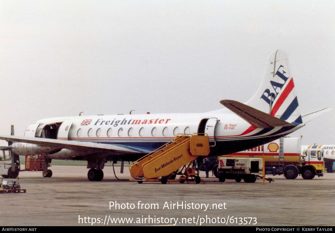 Aircraft Photo of G-BBDK | Vickers 808C Freightmaster | British Air Ferries - BAF | AirHistory.net #613573