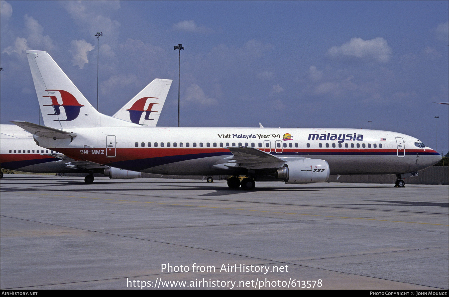 Aircraft Photo of 9M-MMZ | Boeing 737-4H6 | Malaysia Airlines | AirHistory.net #613578