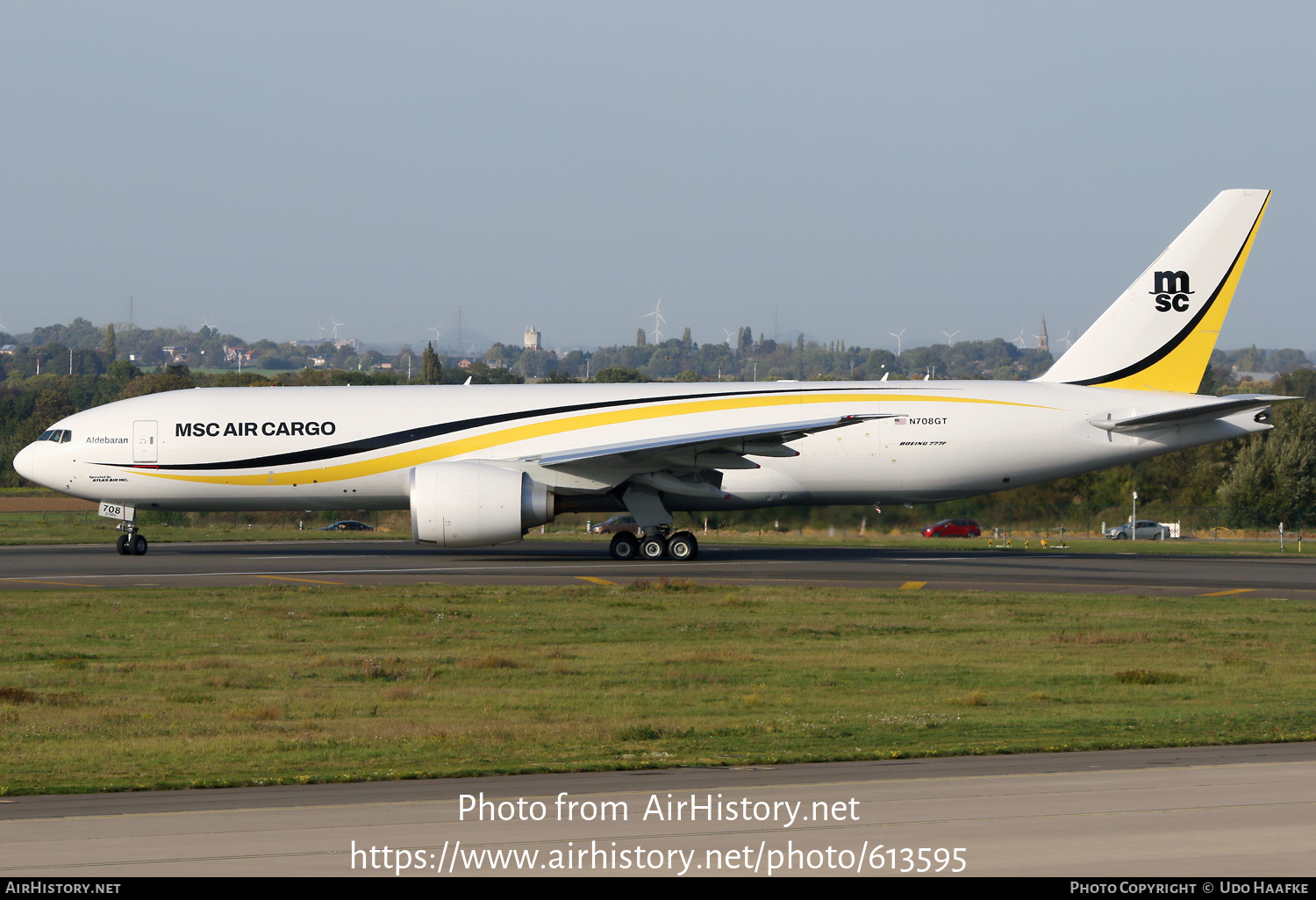 Aircraft Photo of N708GT | Boeing 777-F | MSC Air Cargo - Mediterranean Shipping Company | AirHistory.net #613595