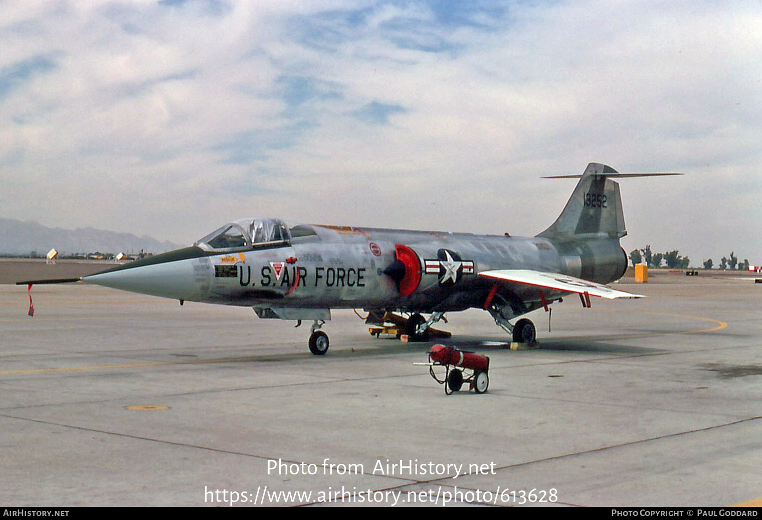 Aircraft Photo of 63-13252 / 13252 | Lockheed F-104G Starfighter | USA - Air Force | AirHistory.net #613628