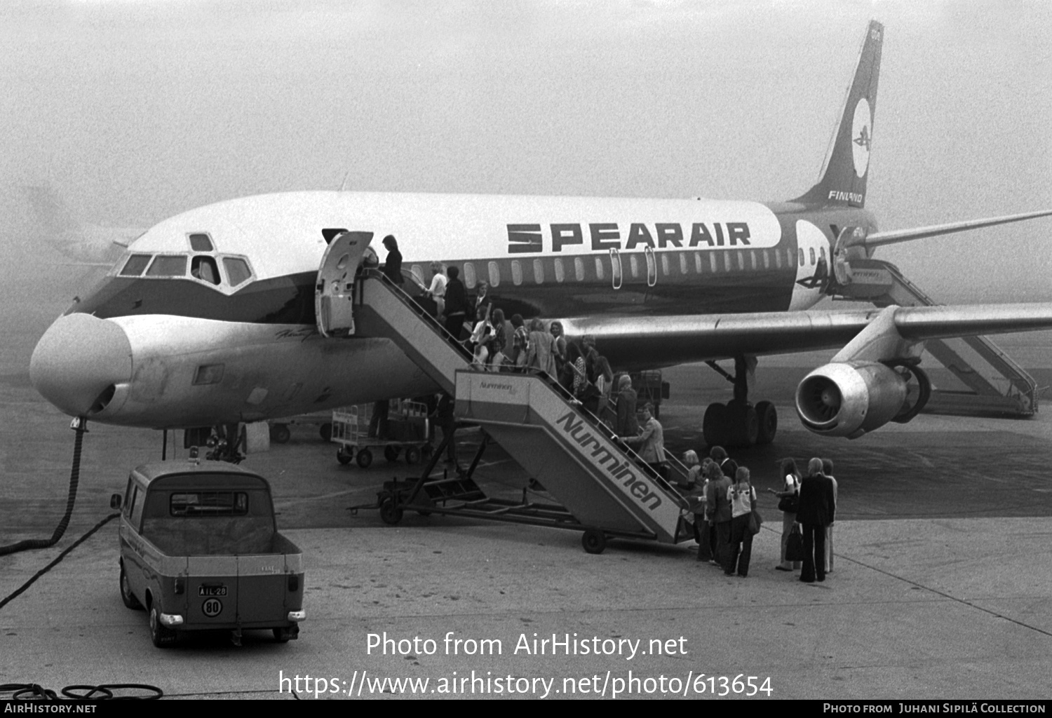 Aircraft Photo of OH-SOA | Douglas DC-8-32 | Spearair | AirHistory.net #613654