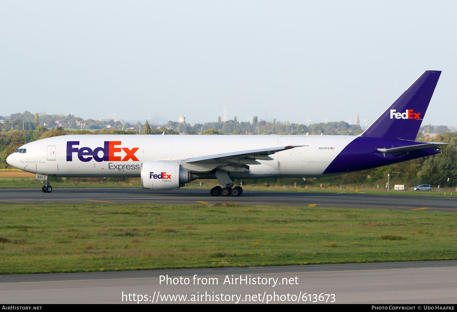 Aircraft Photo of N851FD | Boeing 777-FS2 | FedEx Express - Federal Express | AirHistory.net #613673