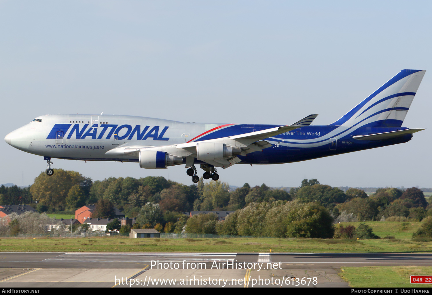 Aircraft Photo of N919CA | Boeing 747-428F/SCD | National Airlines | AirHistory.net #613678