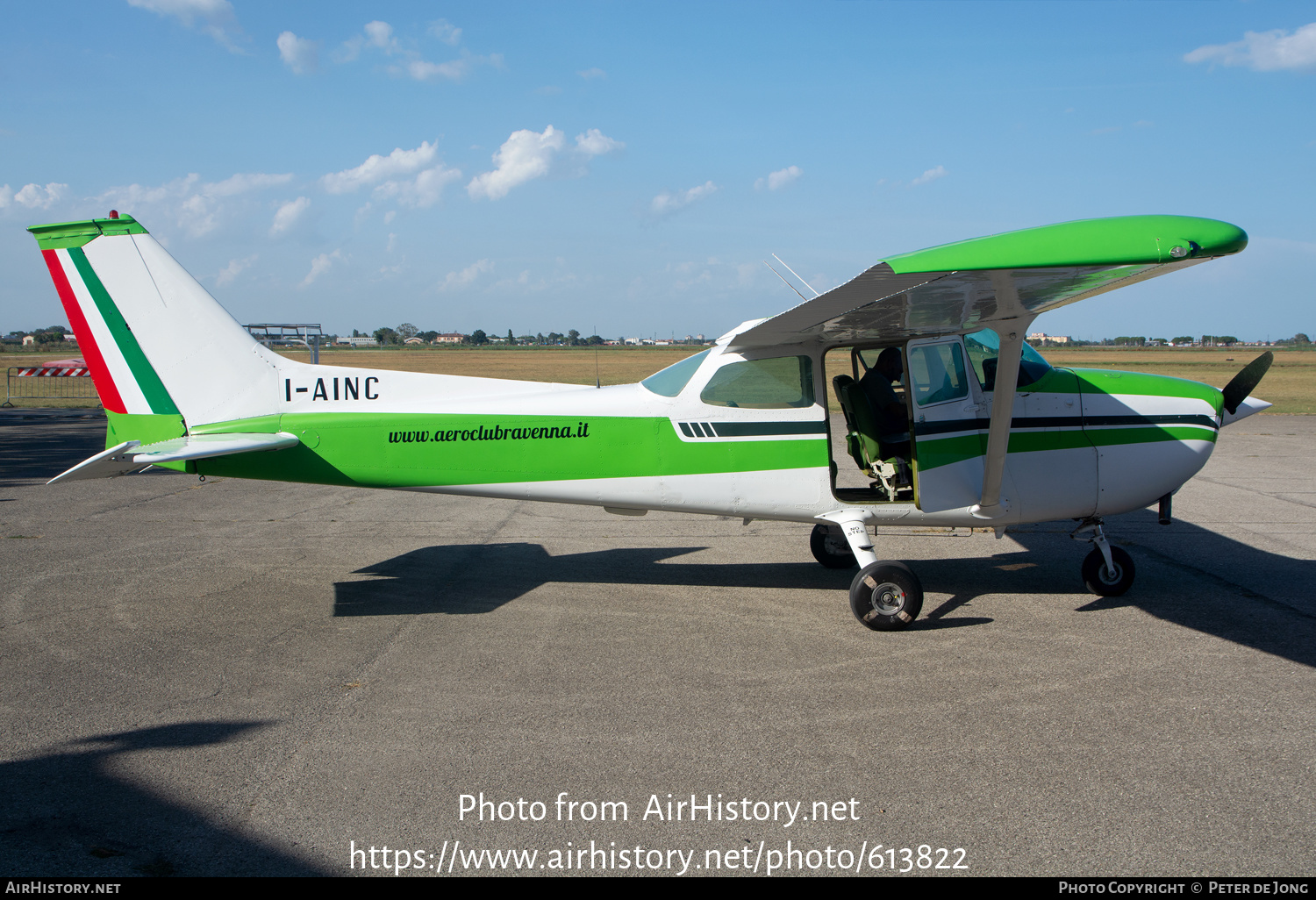 Aircraft Photo of I-AINC | Cessna 172M Skyhawk | Aero Club Ravenna | AirHistory.net #613822