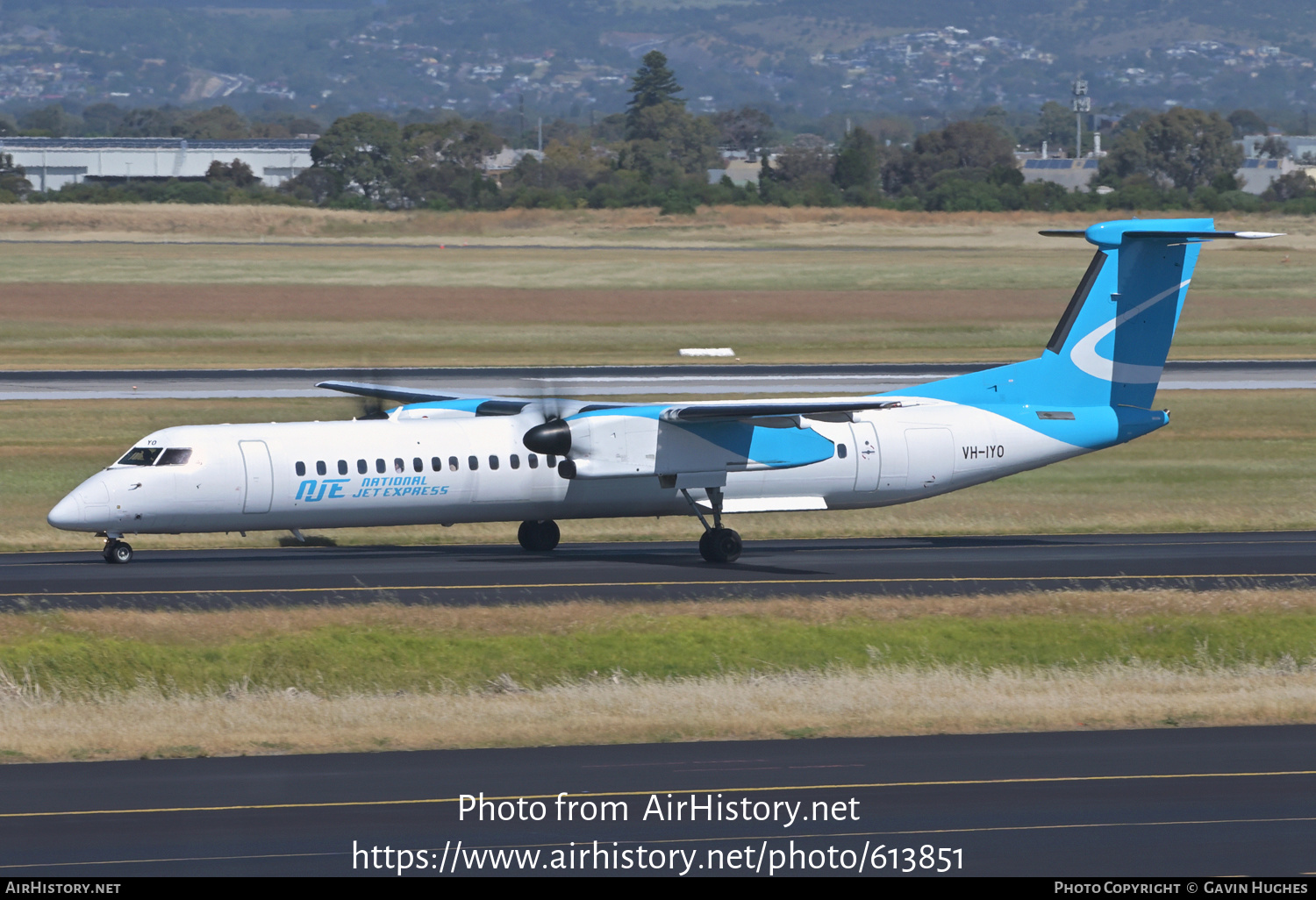 Aircraft Photo of VH-IYO | Bombardier DHC-8-402 Dash 8 | NJE - National Jet Express | AirHistory.net #613851