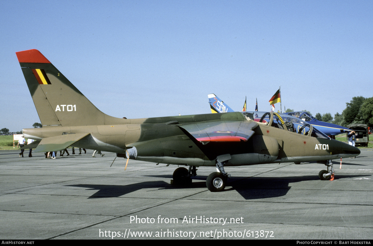 Aircraft Photo of AT01 | Dassault-Dornier Alpha Jet 1B | Belgium - Air Force | AirHistory.net #613872