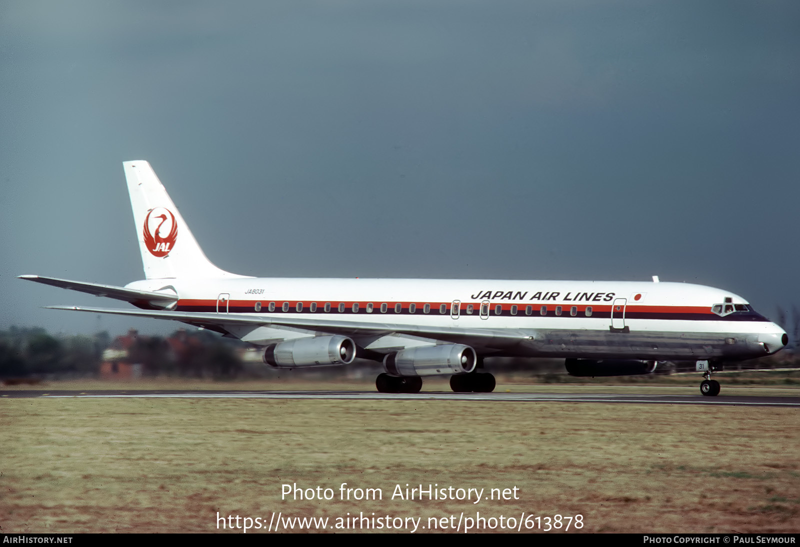 Aircraft Photo of JA8031 | McDonnell Douglas DC-8-62 | Japan Air Lines - JAL | AirHistory.net #613878