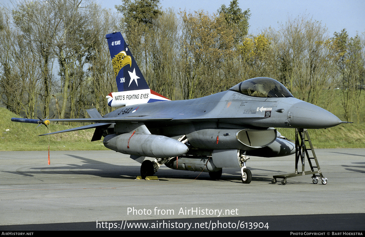 Aircraft Photo of J-642 | General Dynamics F-16A(R) Fighting Falcon | Netherlands - Air Force | AirHistory.net #613904