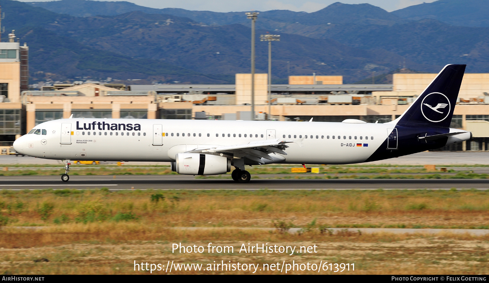 Aircraft Photo of D-AIDJ | Airbus A321-231 | Lufthansa | AirHistory.net #613911