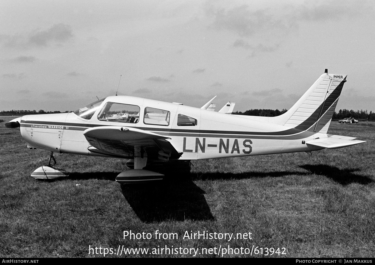 Aircraft Photo of LN-NAS | Piper PA-28-161 Cherokee Warrior II | AirHistory.net #613942