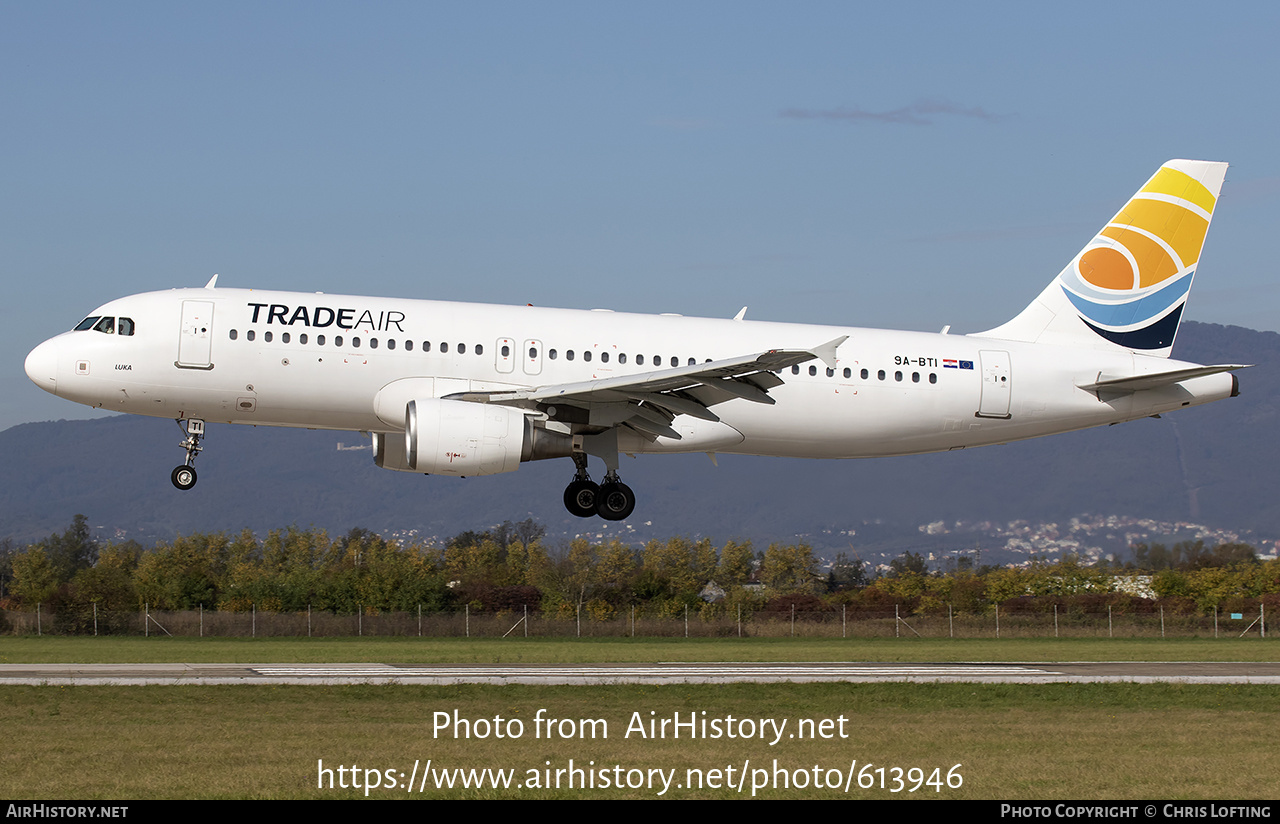 Aircraft Photo of 9A-BTI | Airbus A320-214 | Trade Air | AirHistory.net #613946