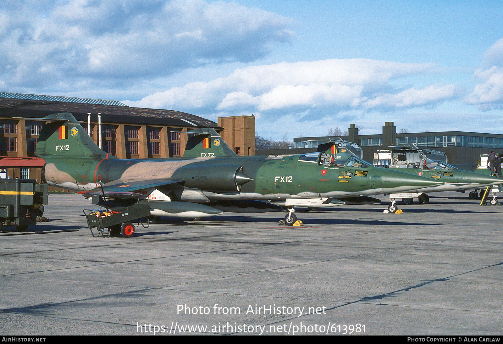 Aircraft Photo of FX12 | Lockheed F-104G Starfighter | Belgium - Air Force | AirHistory.net #613981