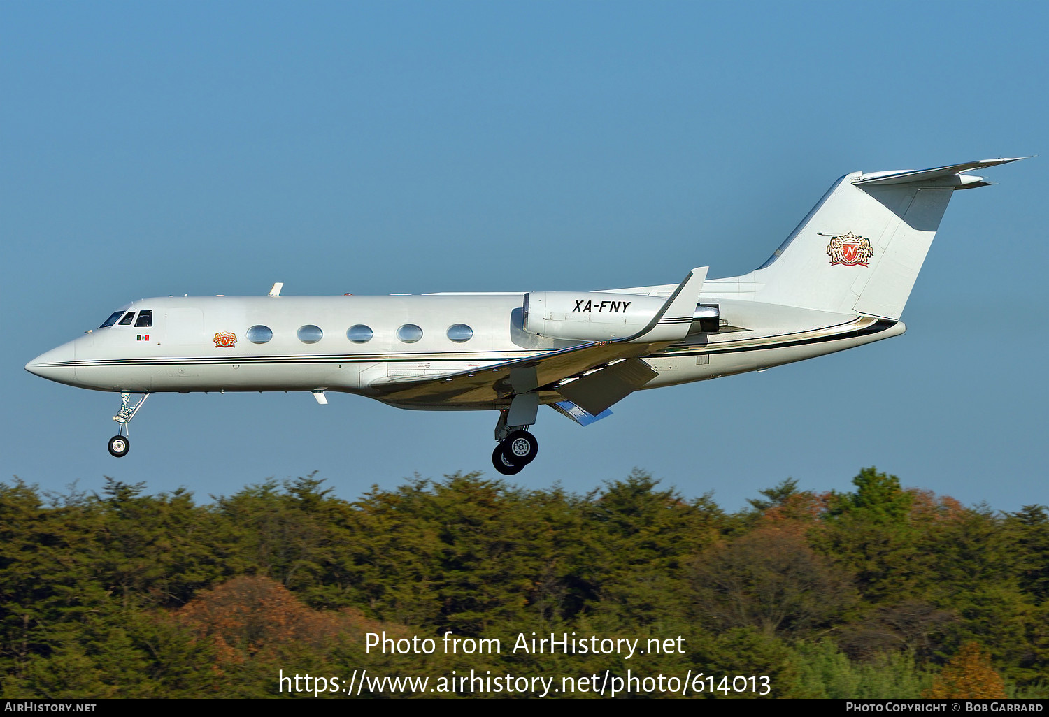 Aircraft Photo of XA-FNY | Grumman American G-1159 Gulfstream II-SP | AirHistory.net #614013