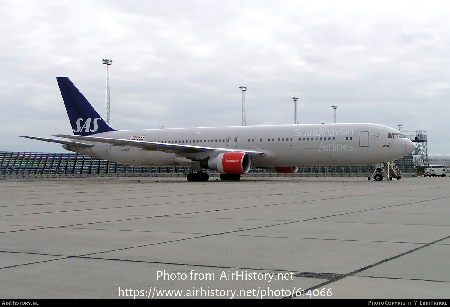 Aircraft Photo of LN-RCF | Boeing 767-383/ER | Scandinavian Airlines - SAS | AirHistory.net #614066