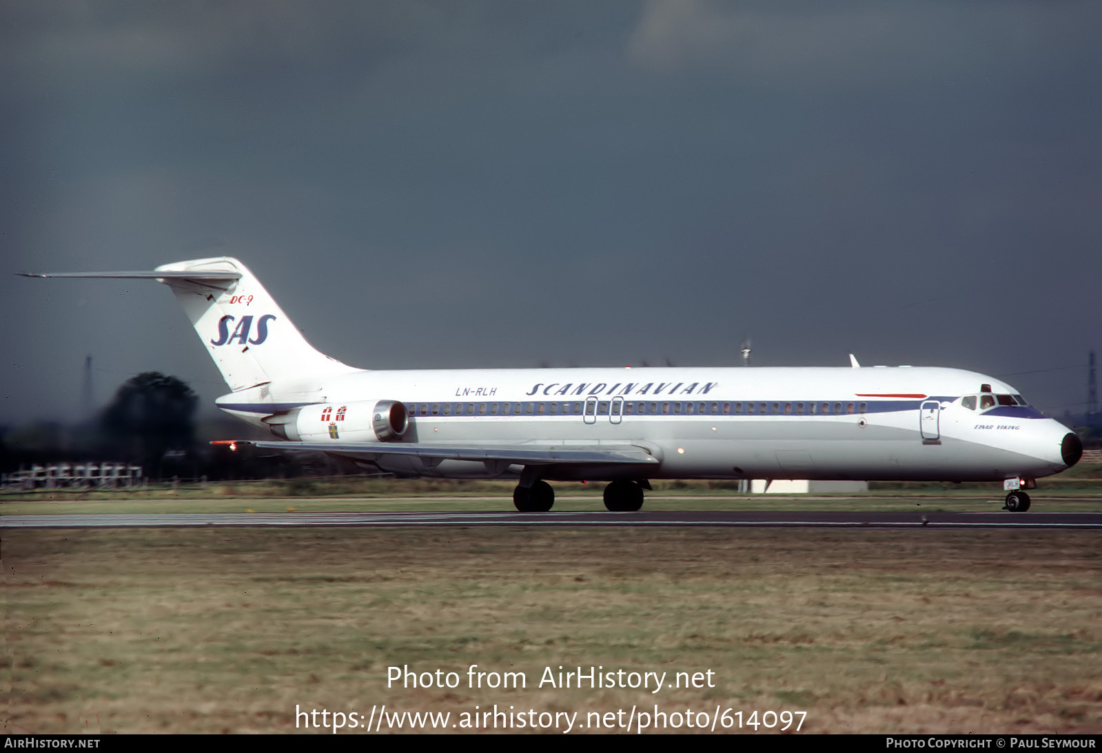 Aircraft Photo of LN-RLH | McDonnell Douglas DC-9-41 | Scandinavian Airlines - SAS | AirHistory.net #614097