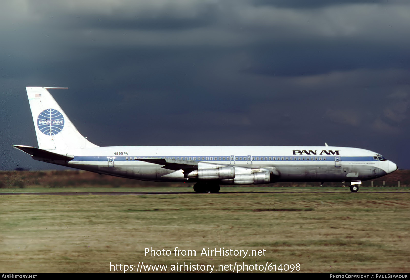 Aircraft Photo of N895PA | Boeing 707-321B | Pan American World 