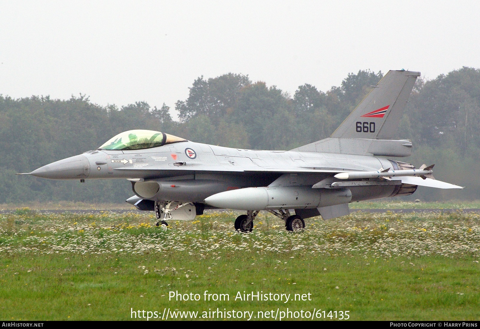 Aircraft Photo of 660 | General Dynamics F-16AM Fighting Falcon | Norway - Air Force | AirHistory.net #614135