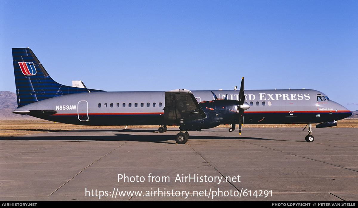 Aircraft Photo of N853AW | British Aerospace ATP | United Express | AirHistory.net #614291