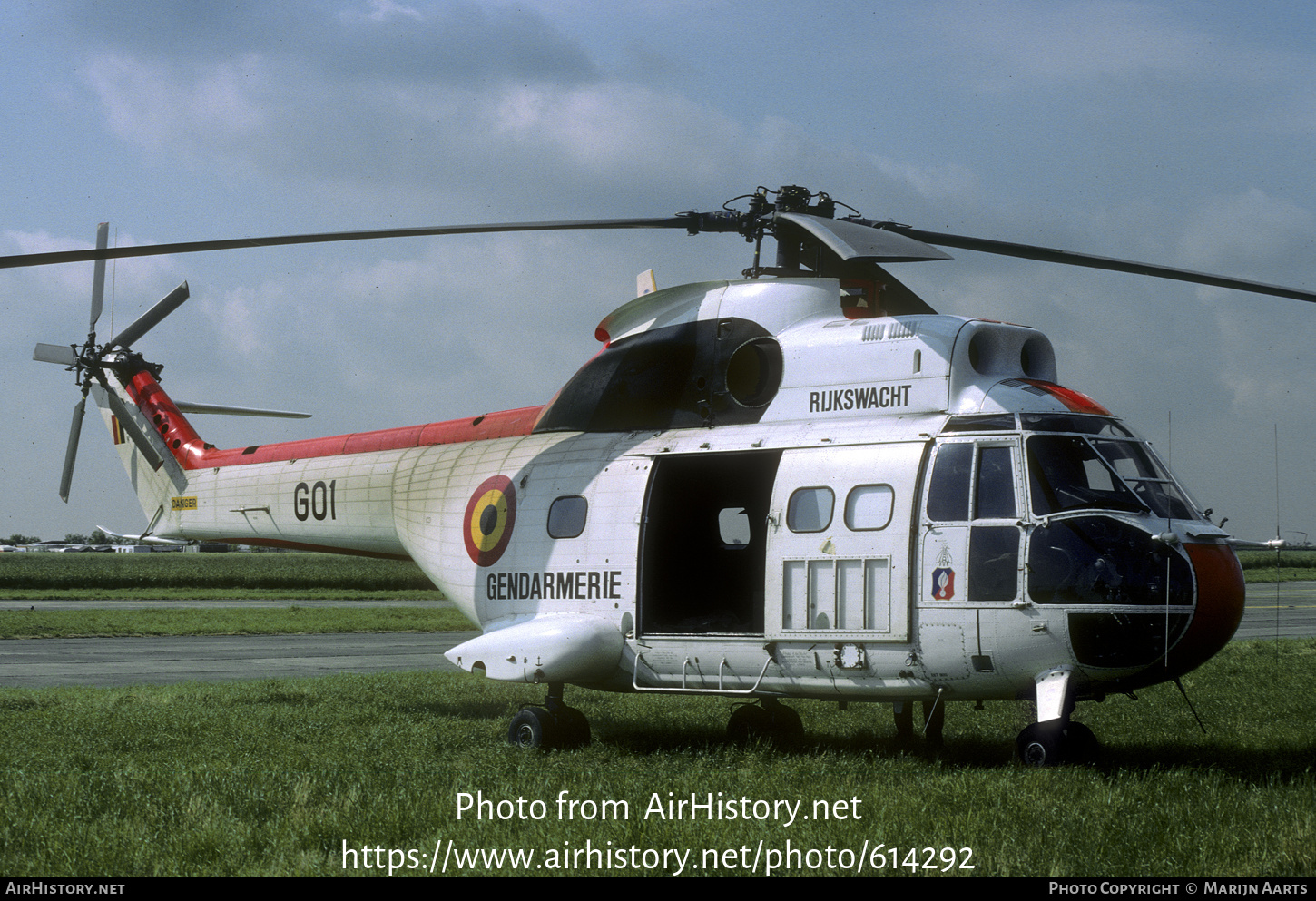 Aircraft Photo of G01 | Aerospatiale SA-330L Puma | Belgium - Gendarmerie/Rijkswacht | AirHistory.net #614292