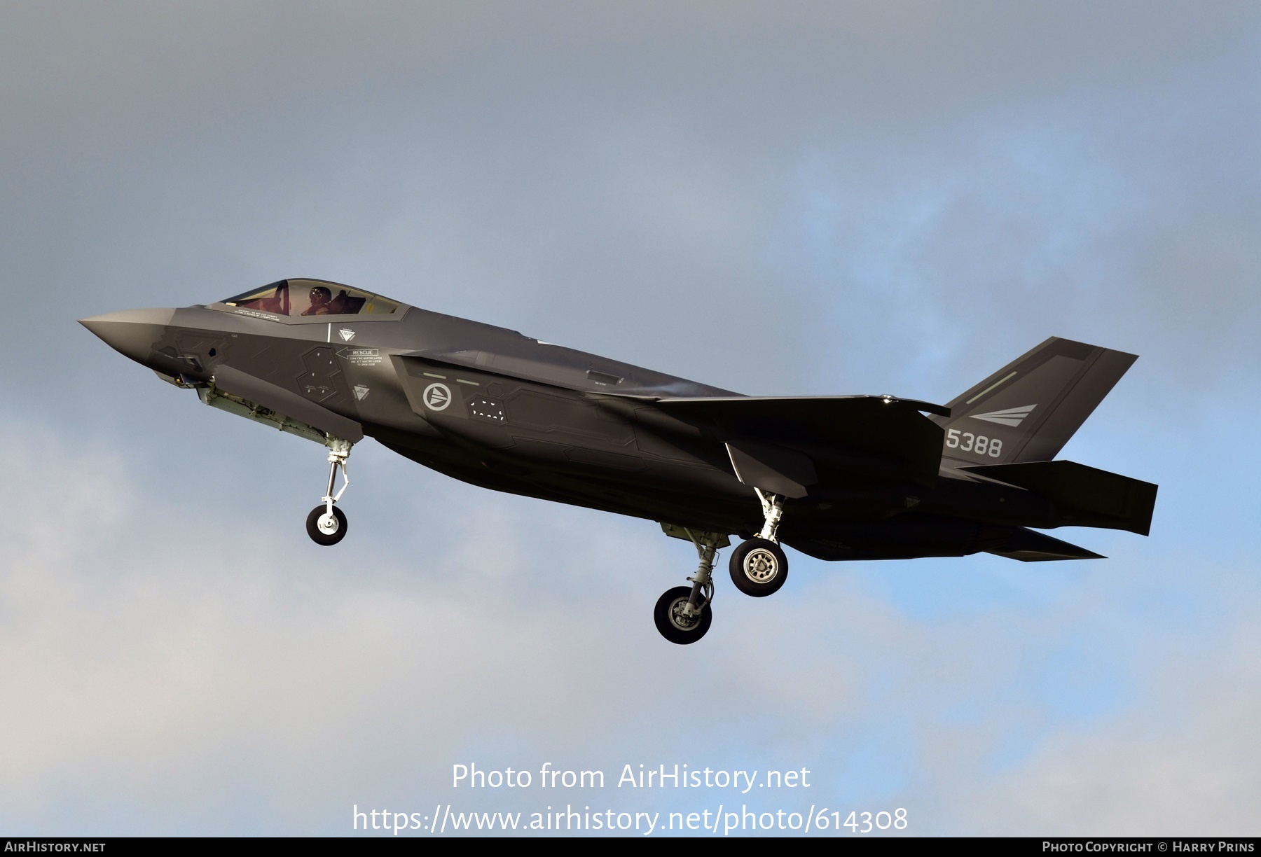 Aircraft Photo of 5388 | Lockheed Martin F-35A Lightning II | Norway - Air Force | AirHistory.net #614308