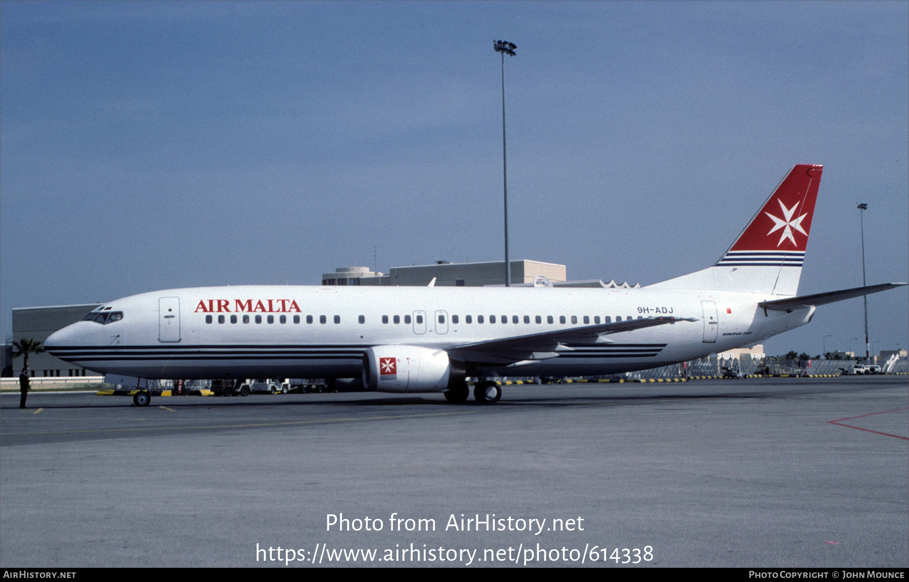 Aircraft Photo of 9H-ADJ | Boeing 737-4H6 | Air Malta | AirHistory.net #614338