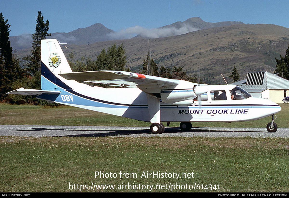 Aircraft Photo of ZK-DBV / DBV | Britten-Norman BN-2A Islander | Mount Cook Line | AirHistory.net #614341