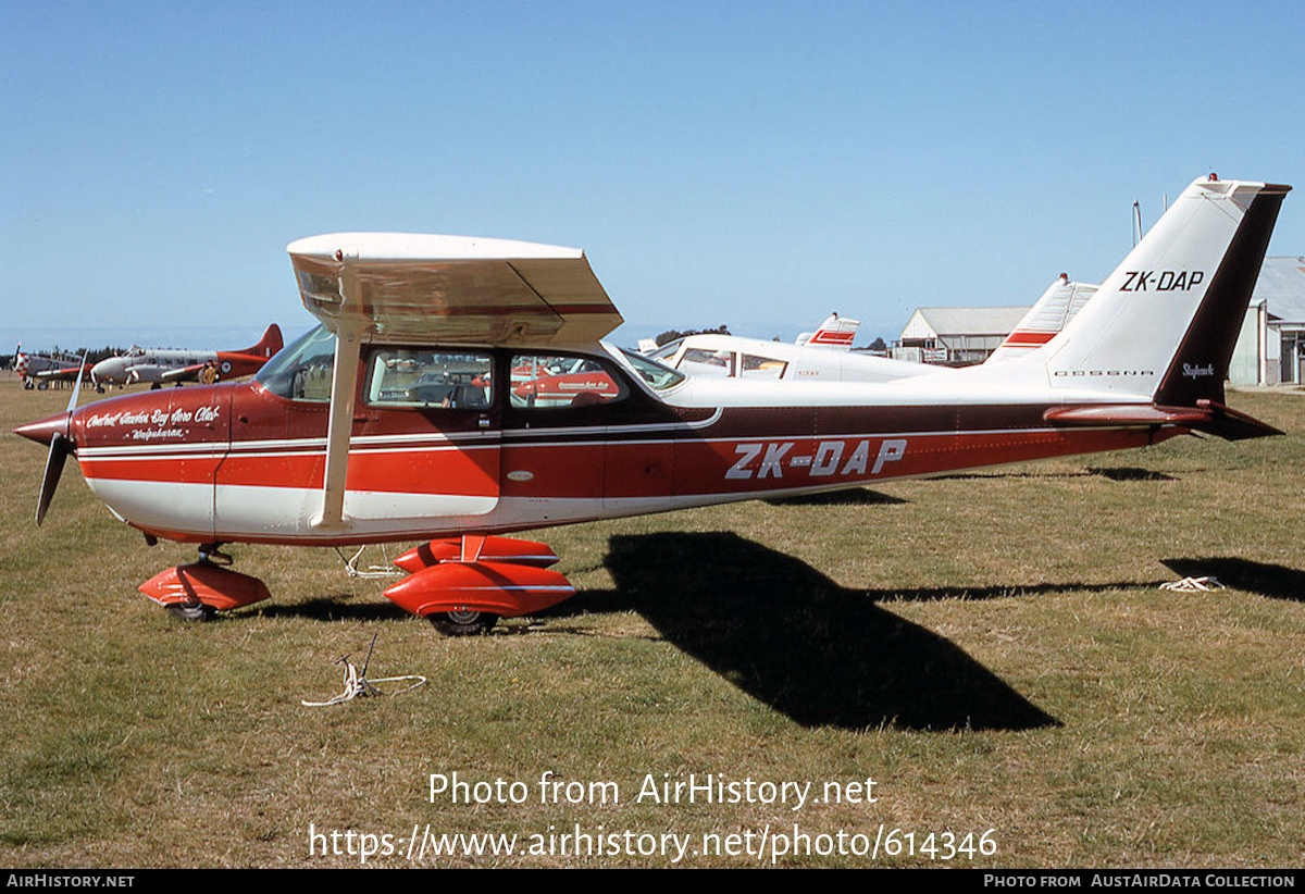 Aircraft Photo of ZK-DAP | Cessna 172K Skyhawk | Central Hawkes Bay Aero Club | AirHistory.net #614346