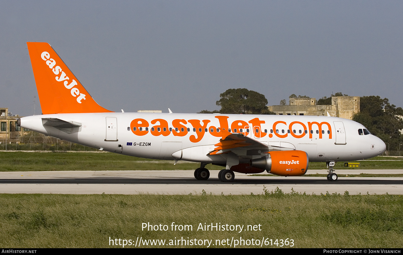 Aircraft Photo of G-EZGM | Airbus A319-111 | EasyJet | AirHistory.net #614363