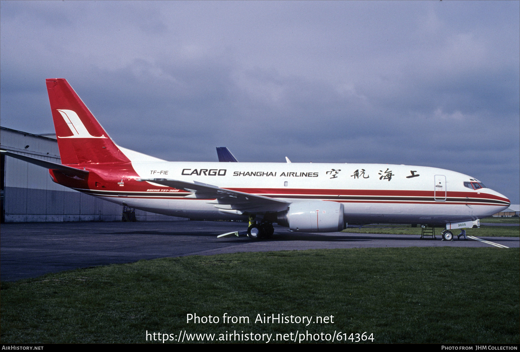 Aircraft Photo of TF-FIE | Boeing 737-3S3(SF) | Shanghai Airlines Cargo | AirHistory.net #614364