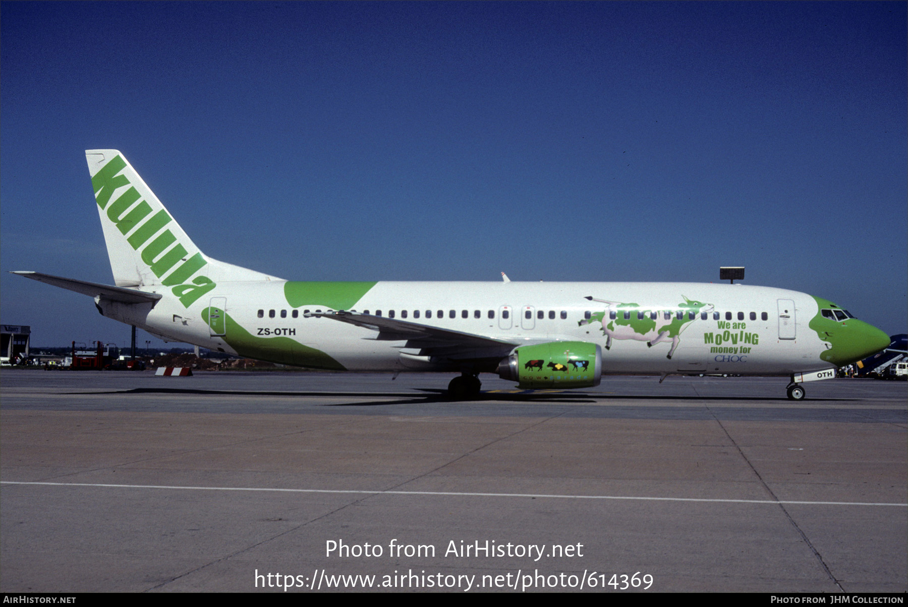 Aircraft Photo of ZS-OTH | Boeing 737-436 | Kulula | AirHistory.net #614369