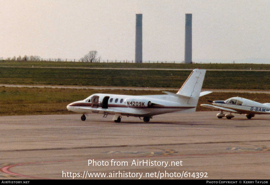 Aircraft Photo of N4209K | Cessna 500 Citation | AirHistory.net #614392