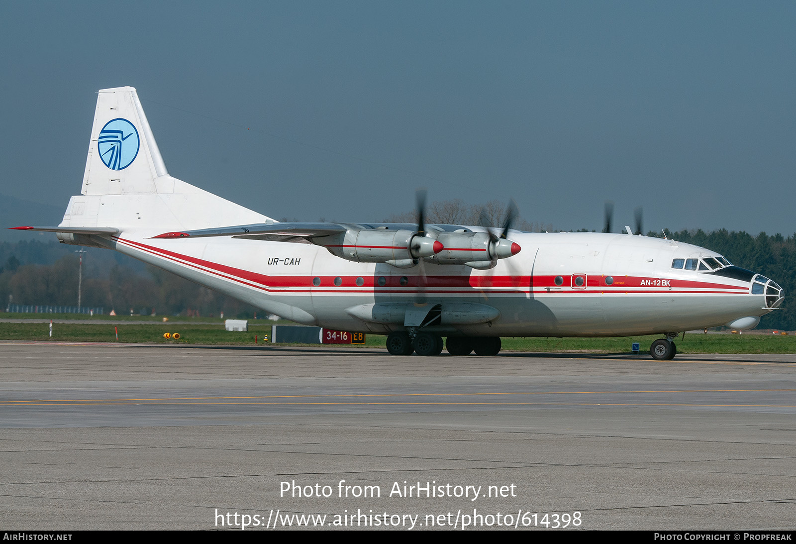 Aircraft Photo of UR-CAH | Antonov An-12BK | Ukraine Air Alliance | AirHistory.net #614398