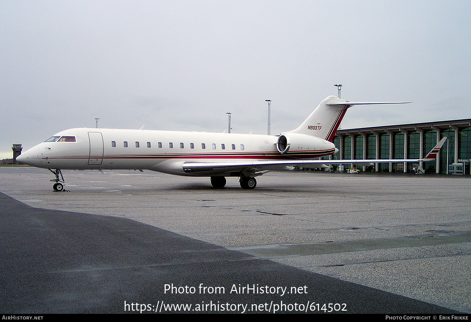 Aircraft Photo of N903TF | Bombardier Global Express (BD-700-1A10) | AirHistory.net #614502