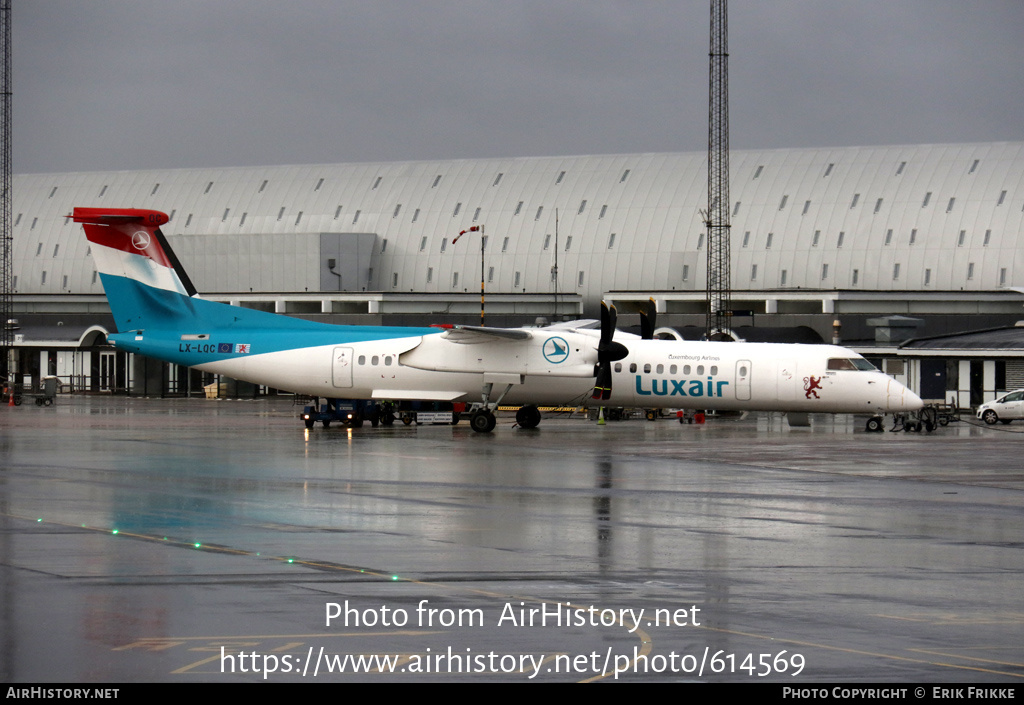 Aircraft Photo of LX-LQC | Bombardier DHC-8-402 Dash 8 | Luxair | AirHistory.net #614569