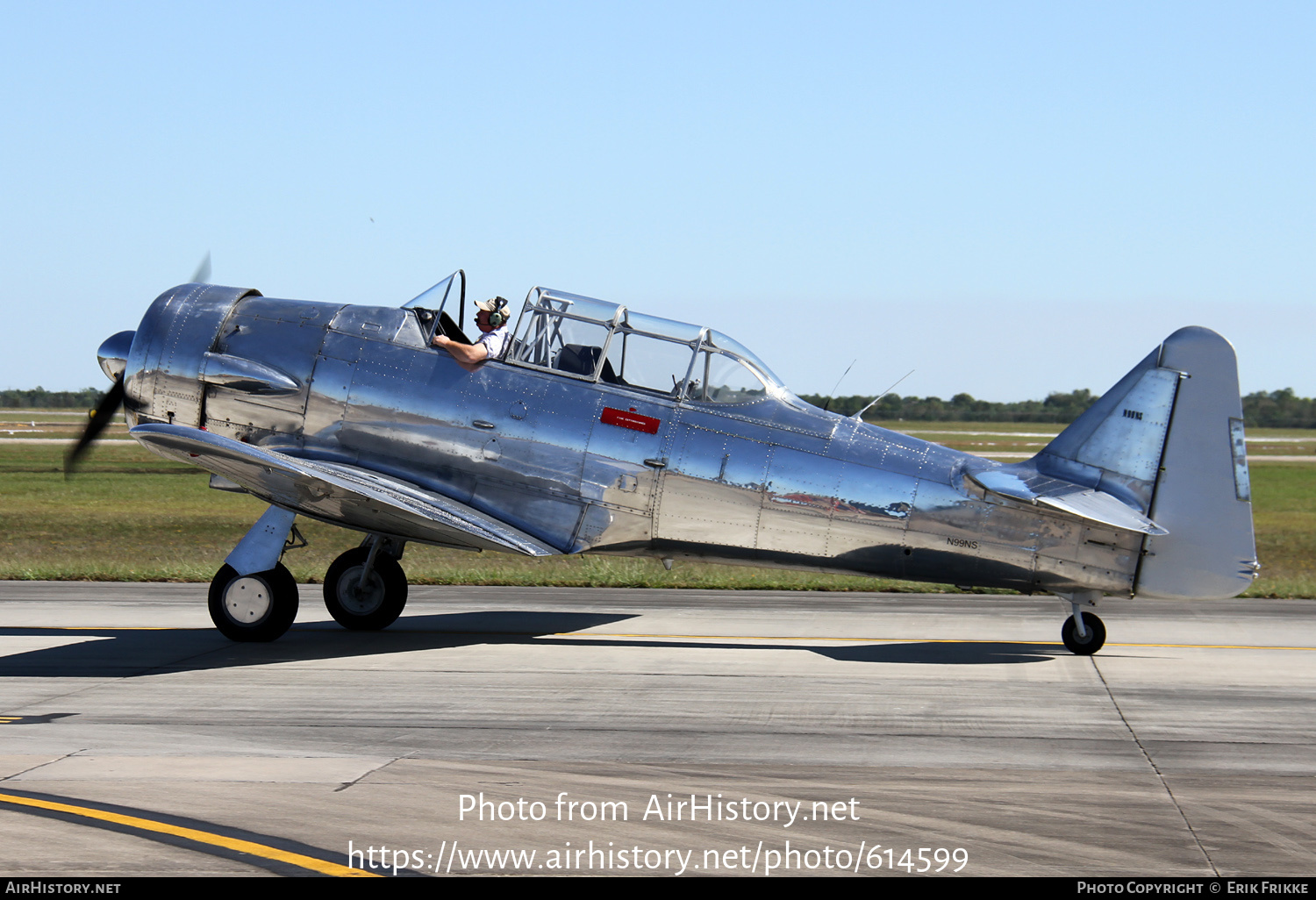 Aircraft Photo of N99NS | North American NA-66 Harvard II | AirHistory.net #614599